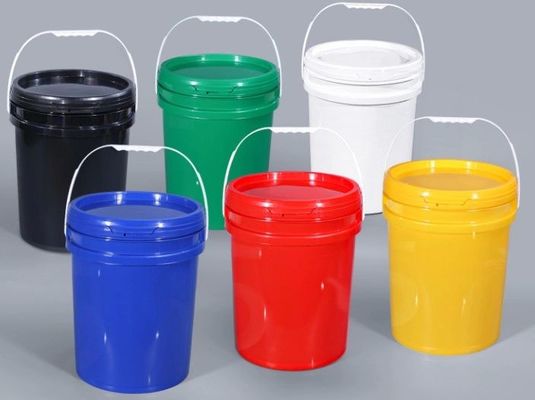 গুণ  Bpa Free 5 Gallon Plastic Buckets Height 14.5 Inches UV Resistant কারখানা