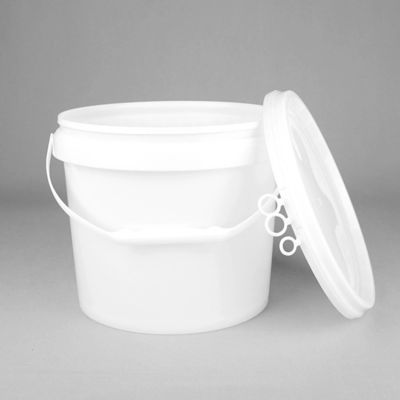 OEM ODM 1-25 লিটার সাদা খাদ্য সঞ্চয় বালতি